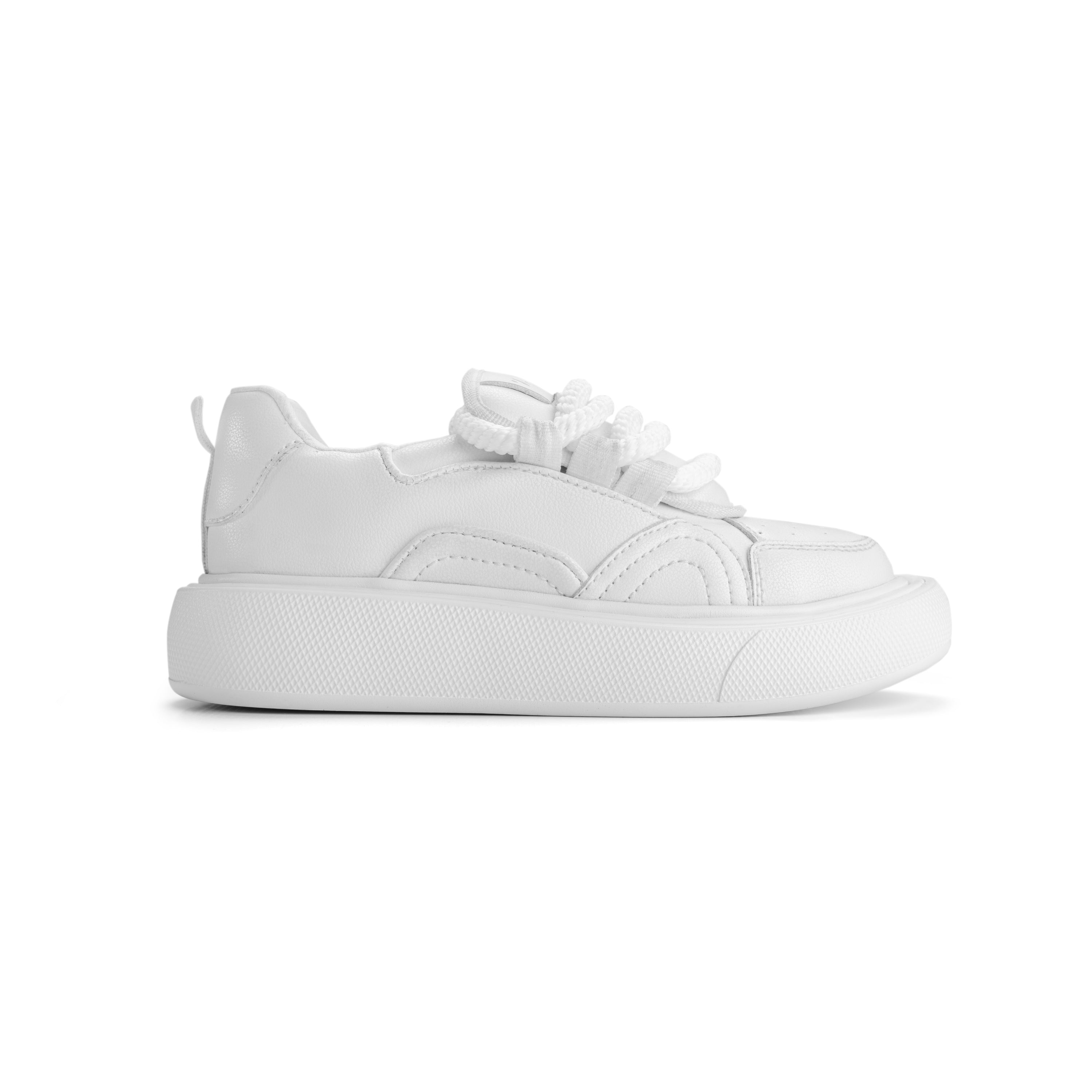 Super Laces Slip On Sneakers - Offwhite Elegance