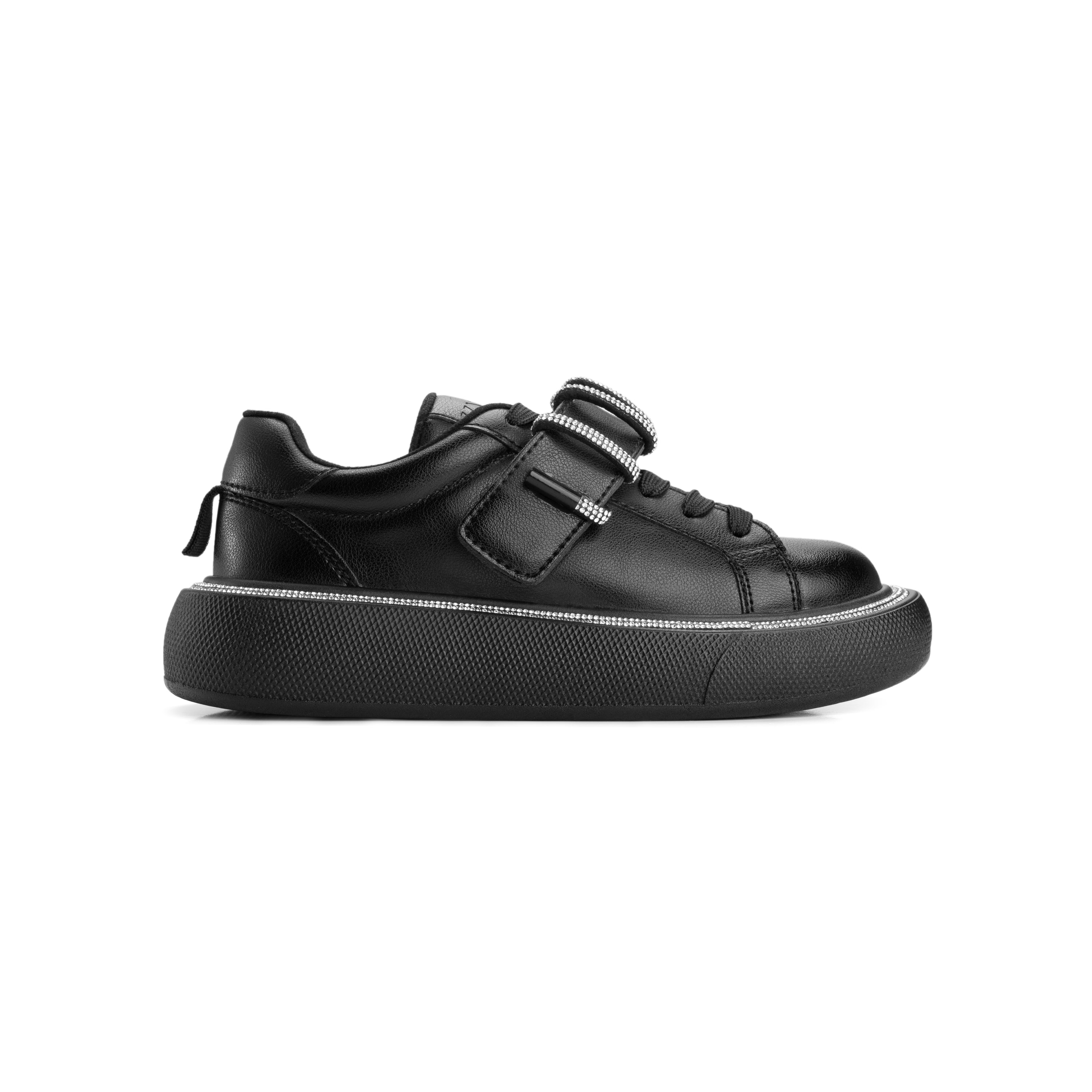 Glowy Strap Night Sneakers - Classic Black