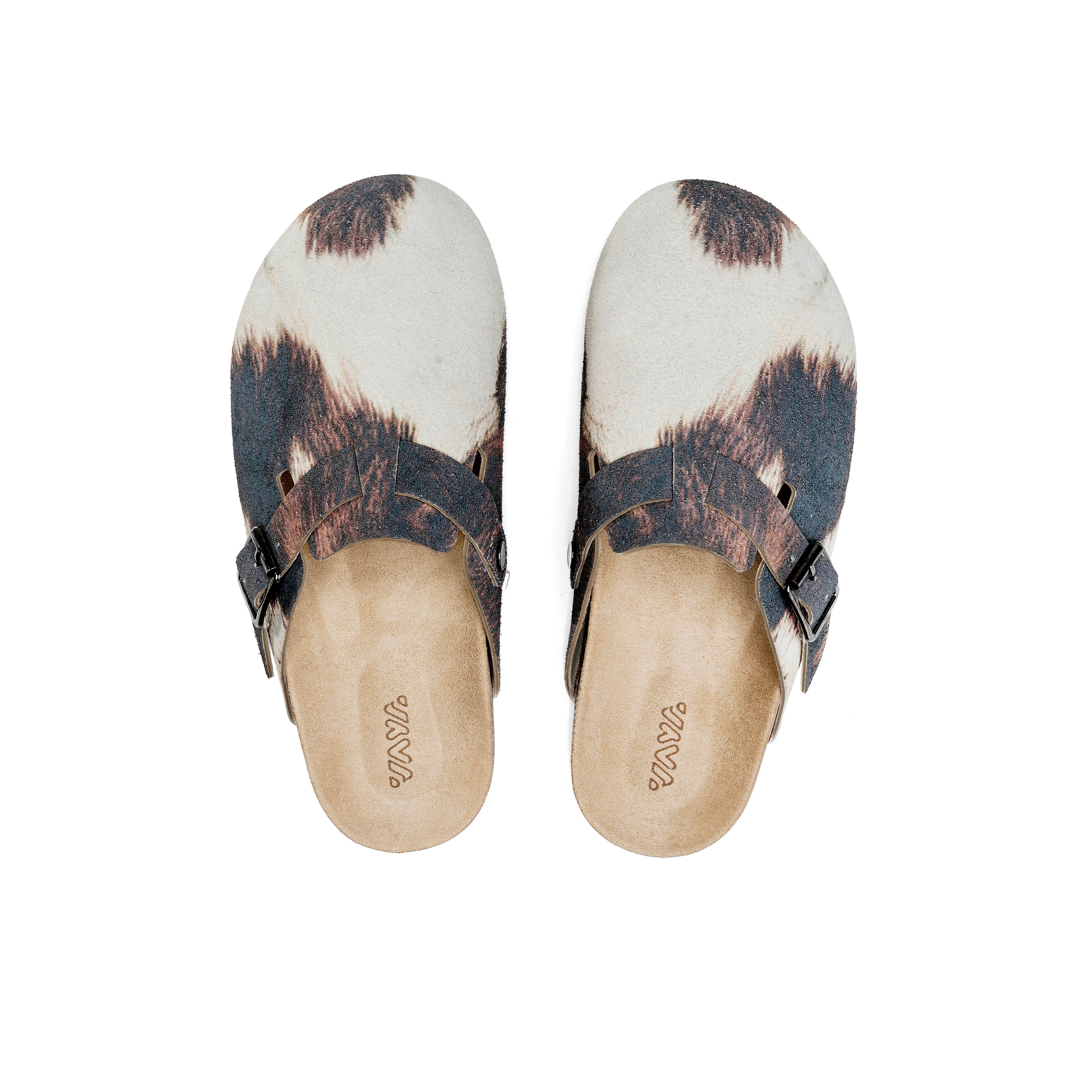 Rustic Cowhide Clogs – Embrace the Wild West