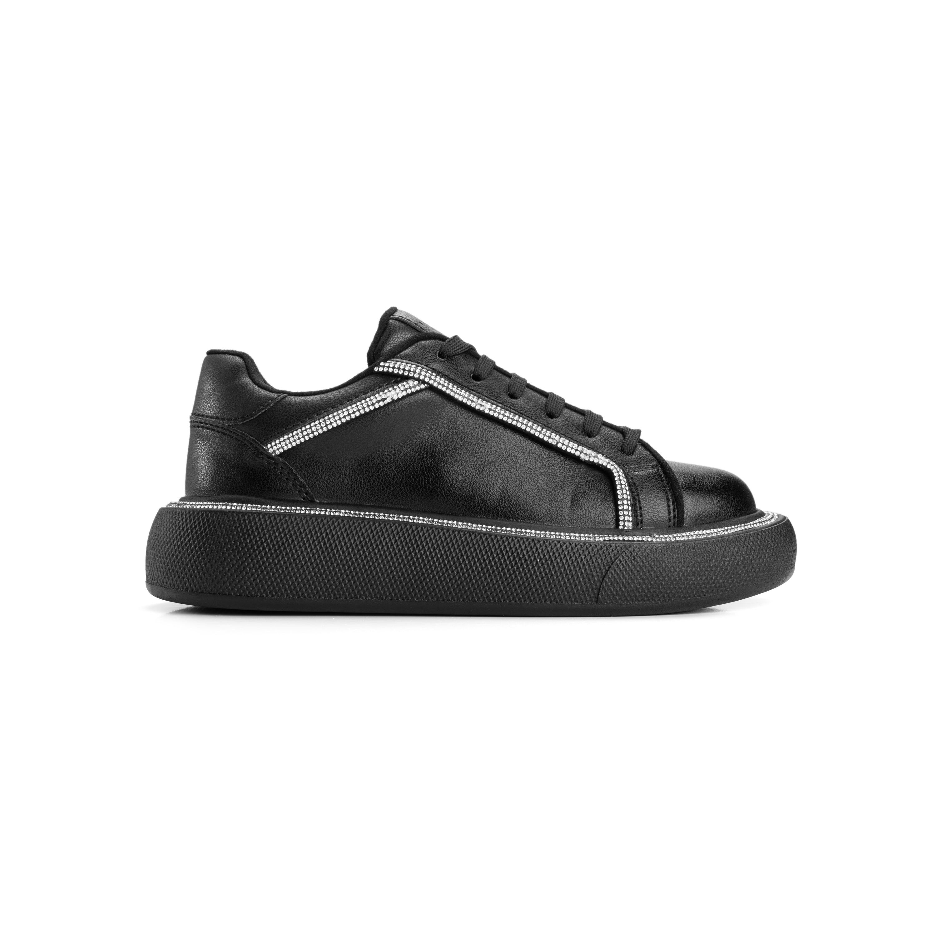 Glow Frame Night Sneakers - Classic Black