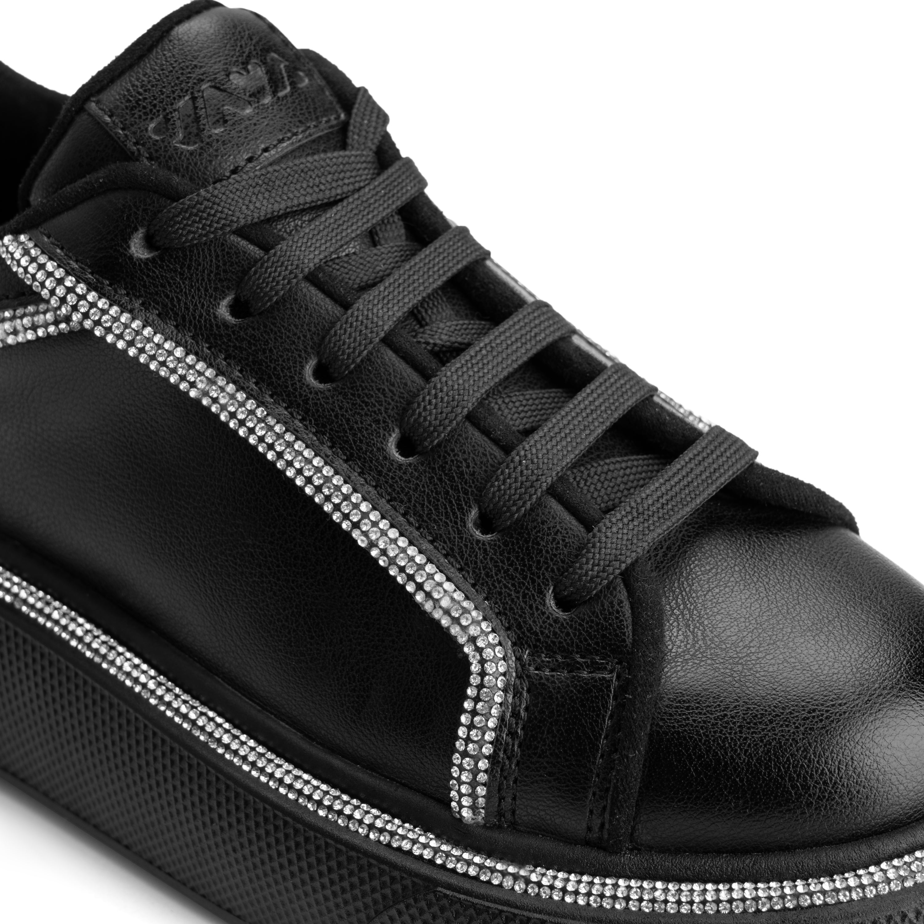 Glow Frame Night Sneakers - Classic Black