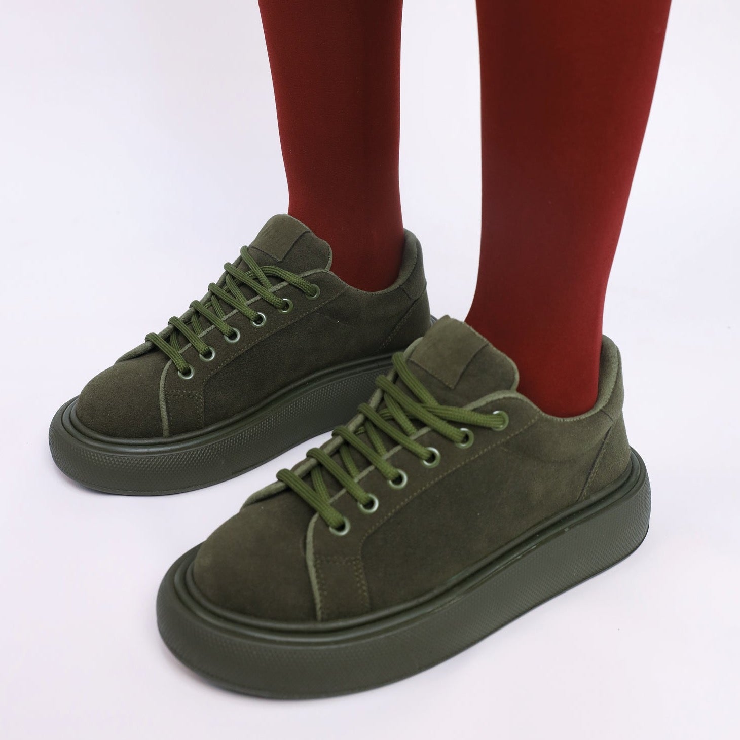 Eclipse Bold Sneaker - Forest Green