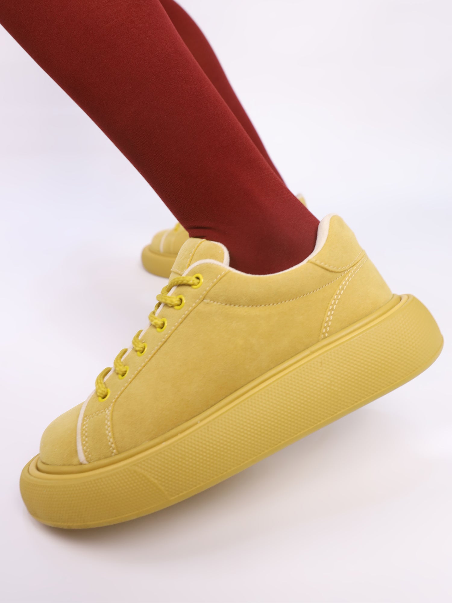 Eclipse Bold Sneaker - Sunshine Yellow