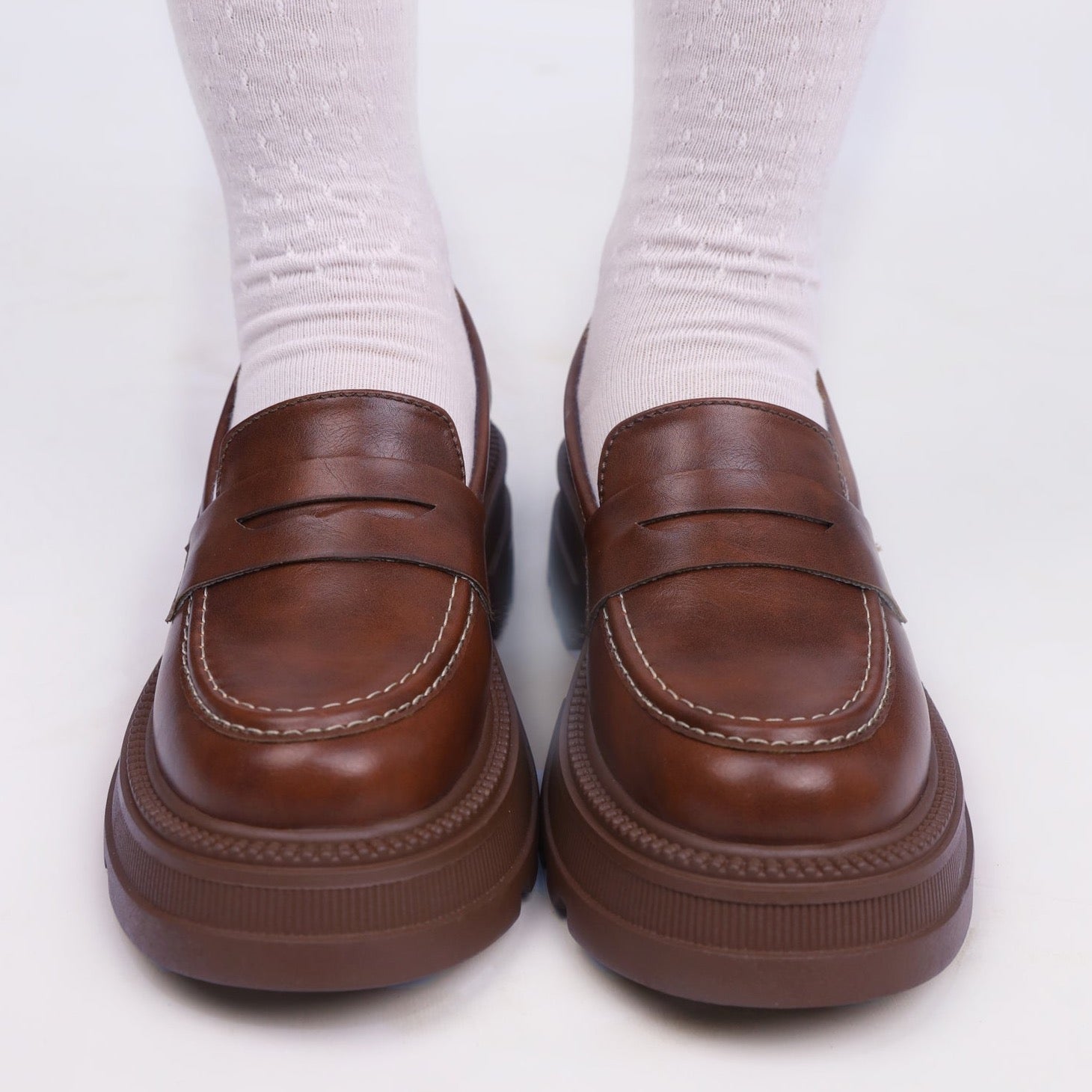 Trailblazer Chunky Loafers - Desert Camel