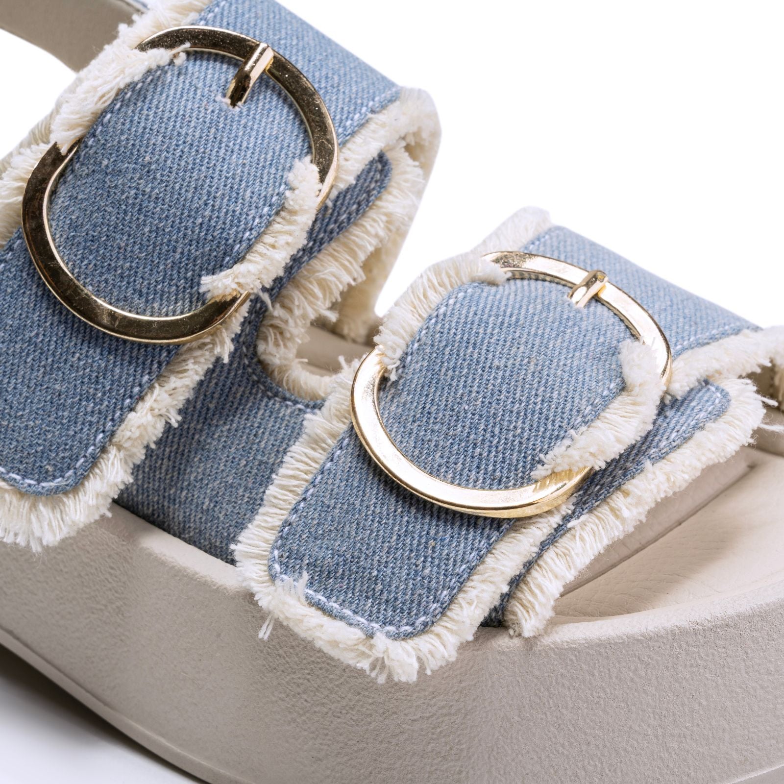 DenimChic Platforms - Baby Blue