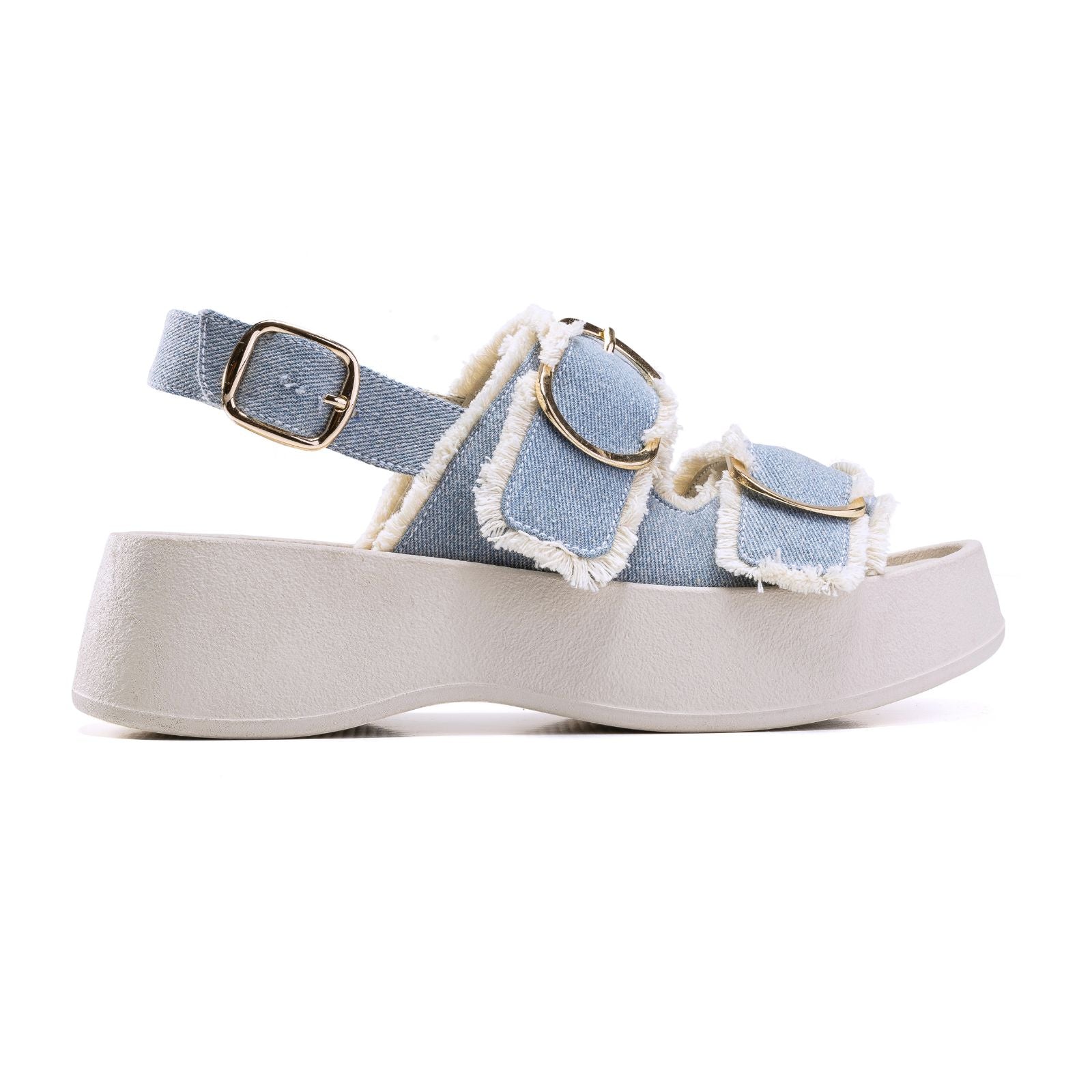 DenimChic Platforms - Baby Blue