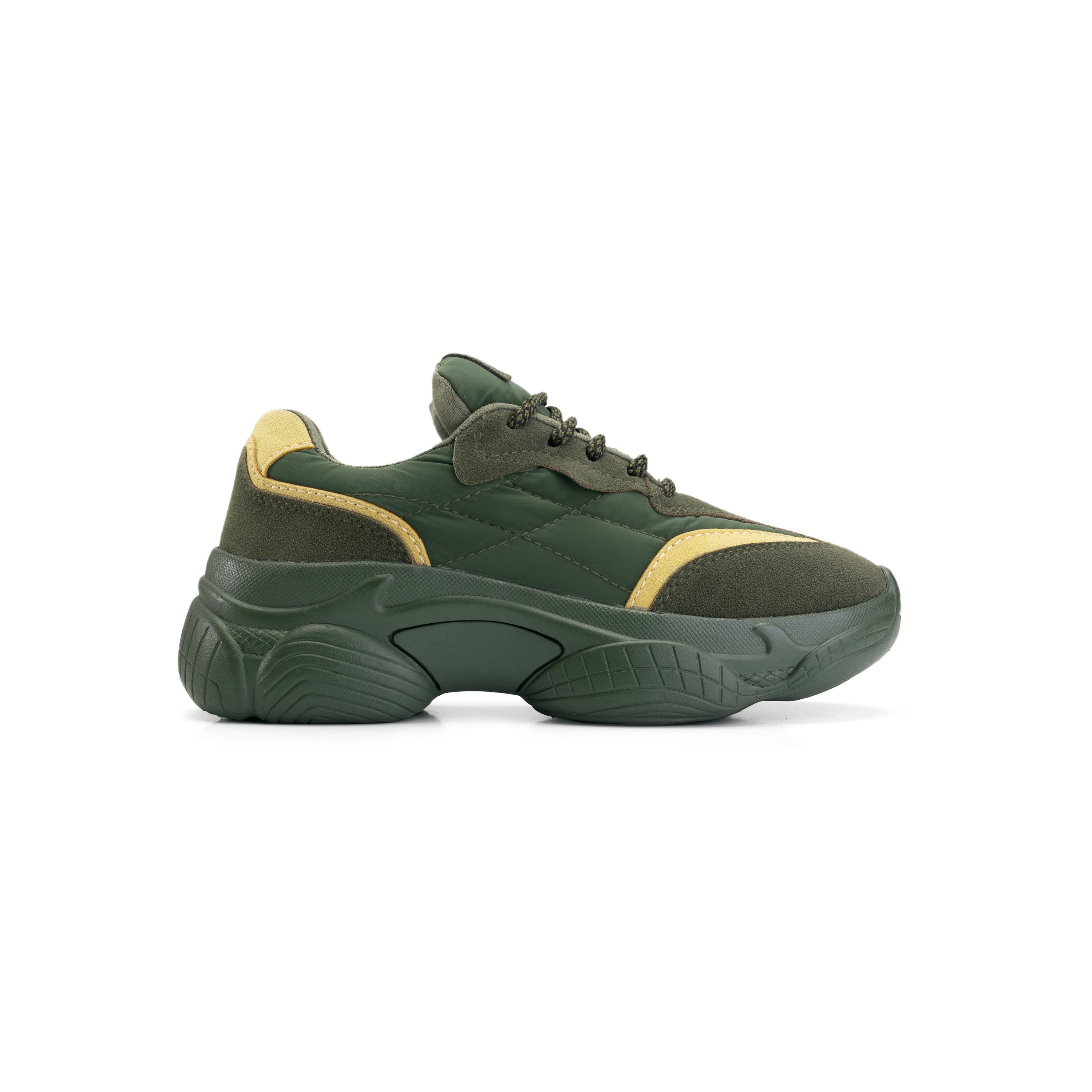 Fornida Comfy Chunky Sneakers - Lush Green