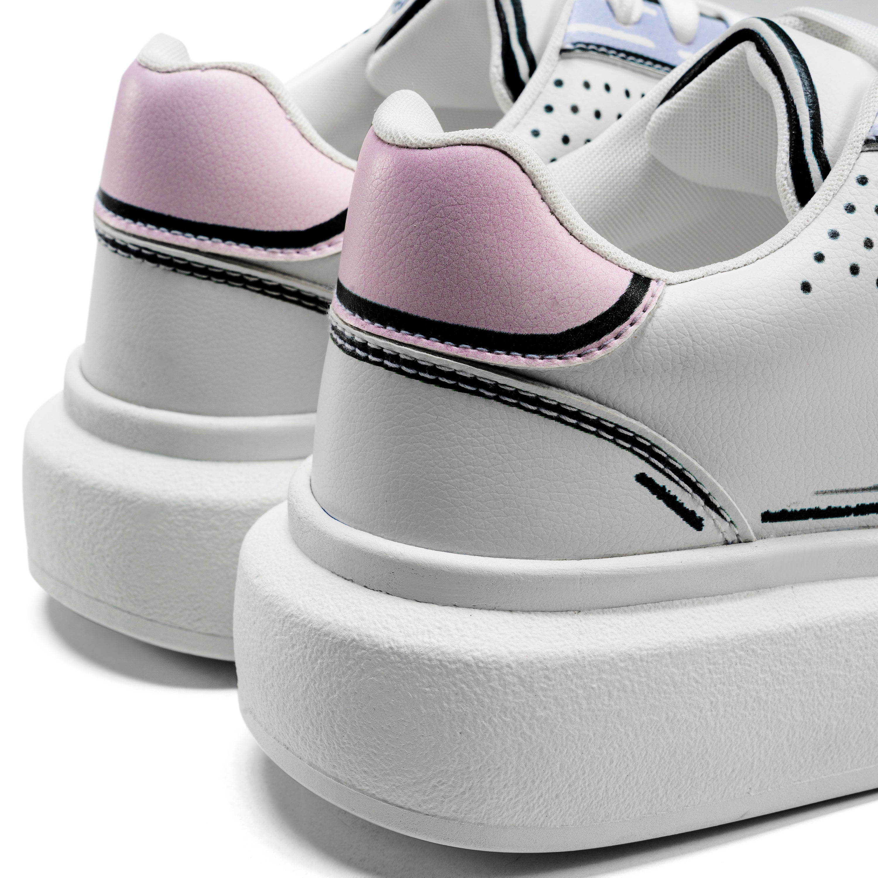 Bold & Stylish Sneakers for a Modern Look - White