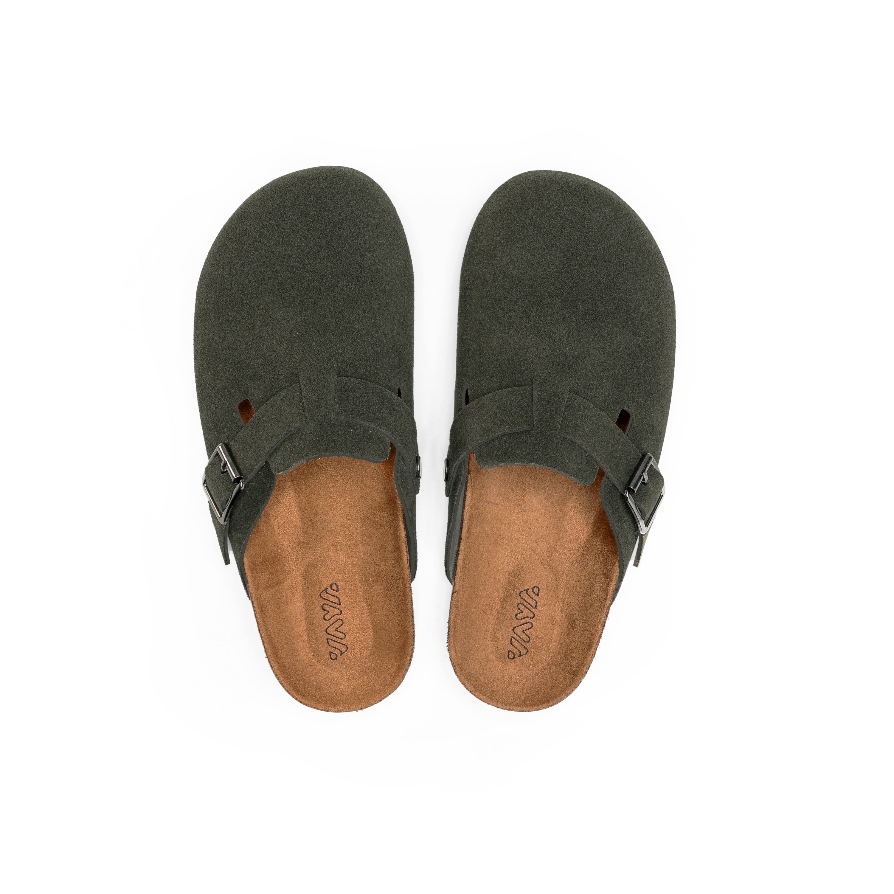 Stunning Clogs - Classic Themed Dark Green