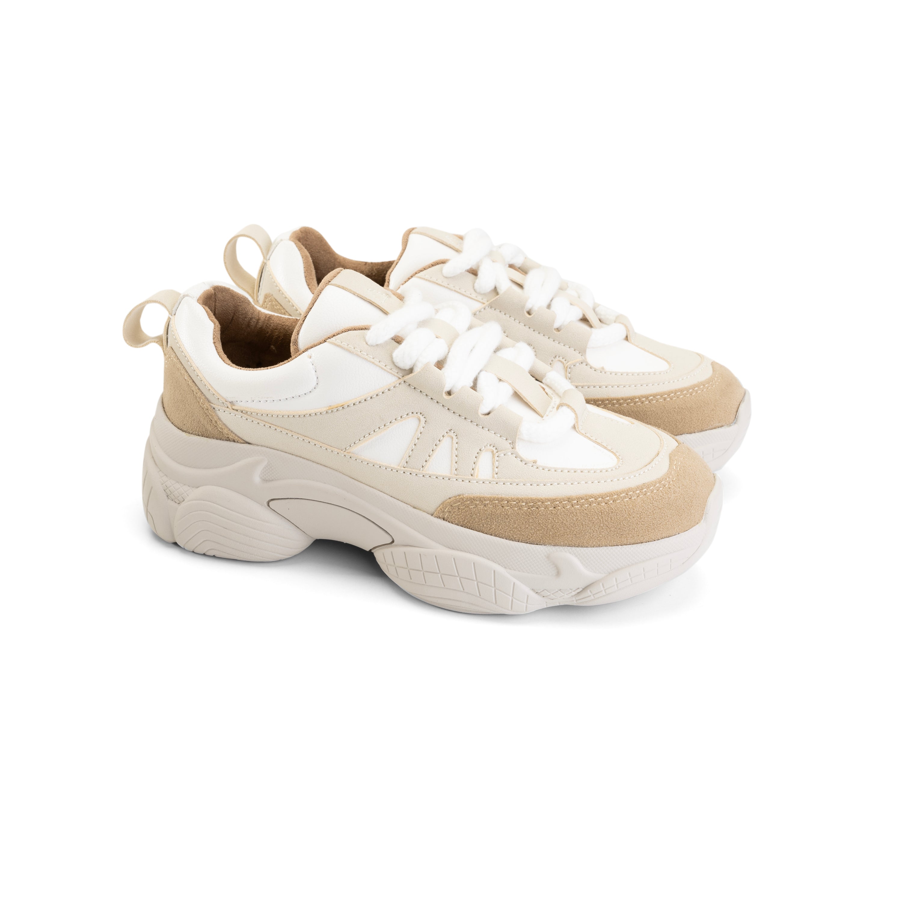 Malla Chunky Sneakers - Sandy Beige