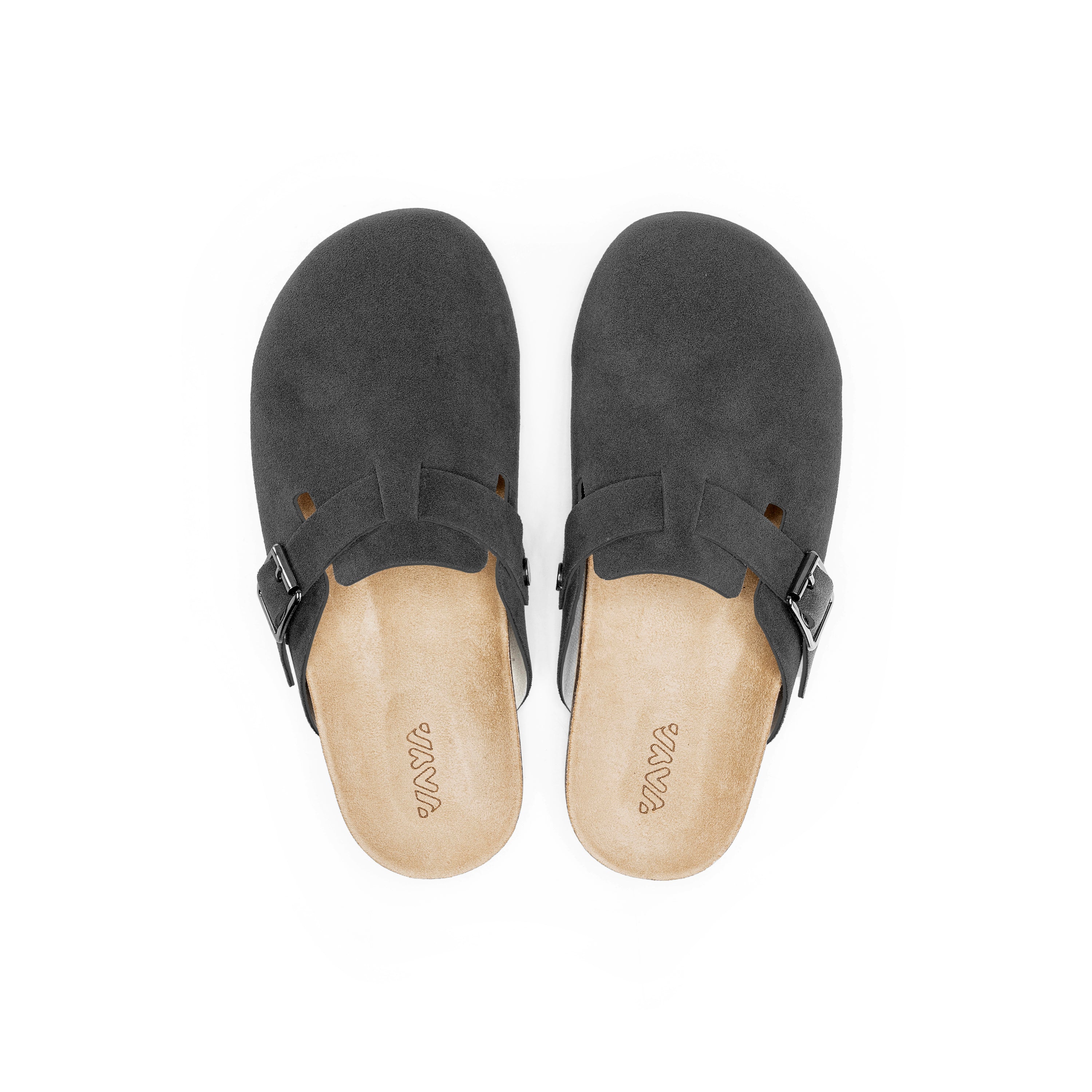 Stunning Clogs - Classic Themed Dark Gray