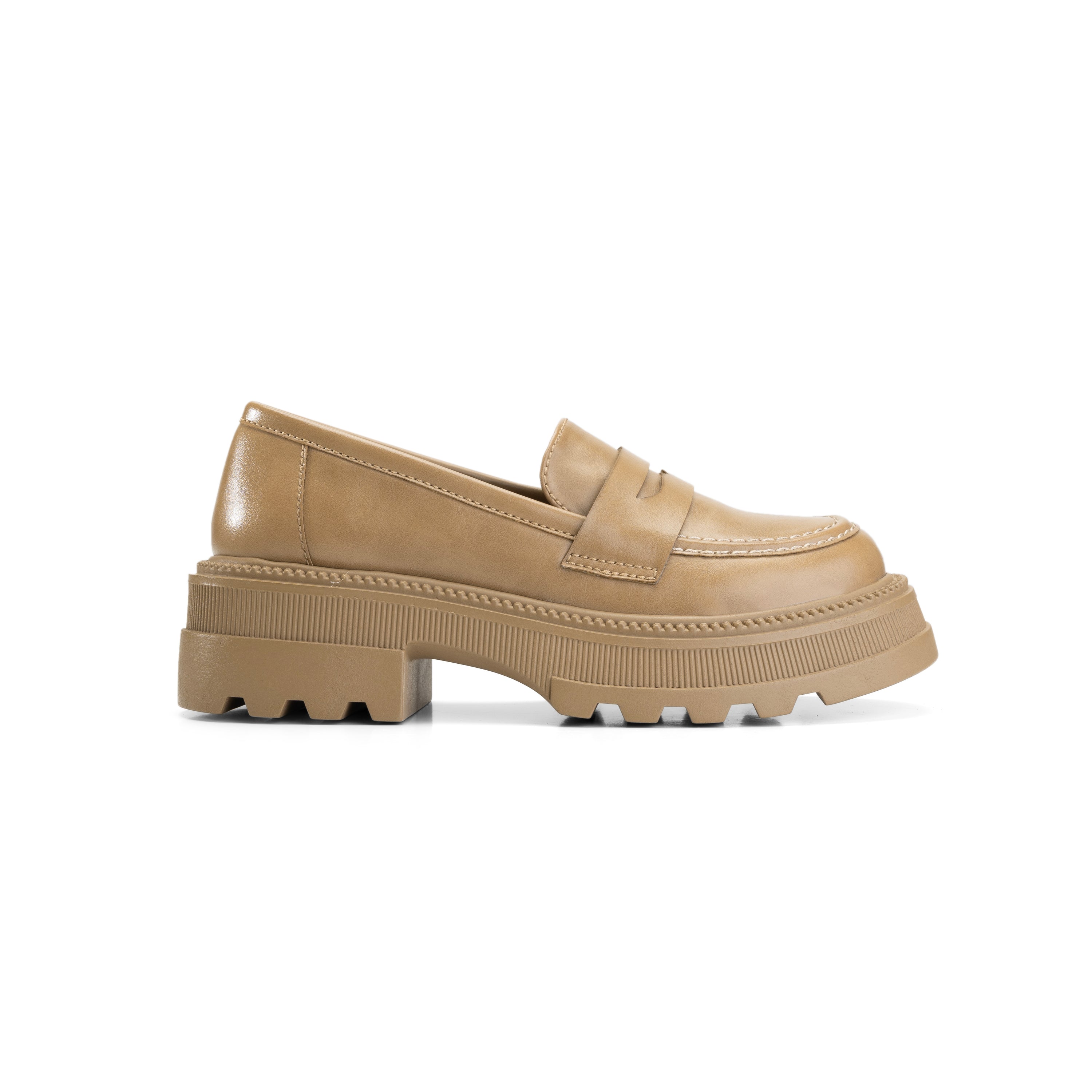 Trailblazer Chunky Loafers - Sandy Beige