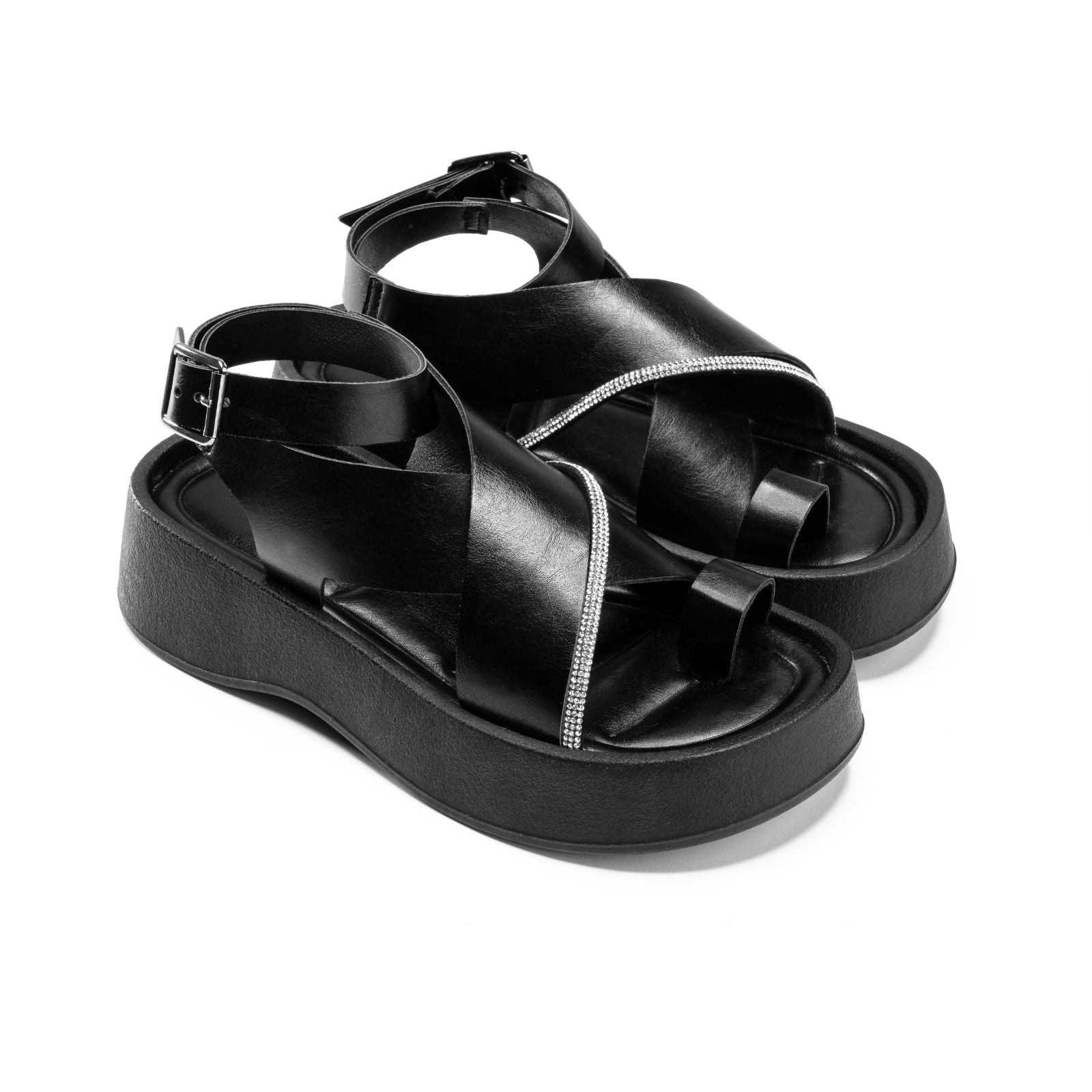 ShimmerCross Platforms - Black