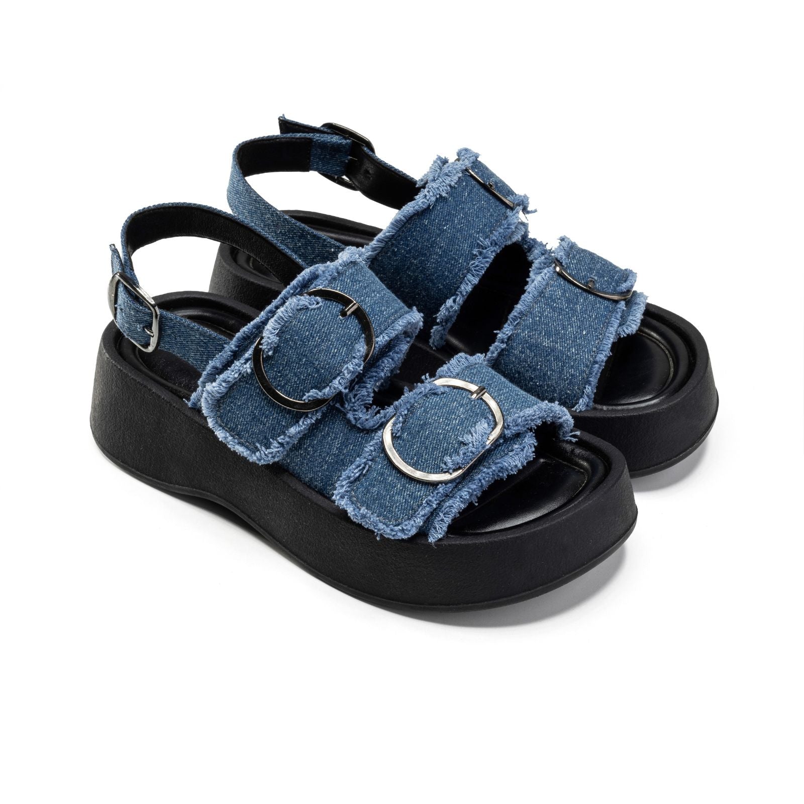 DenimChic Platforms - Jeans