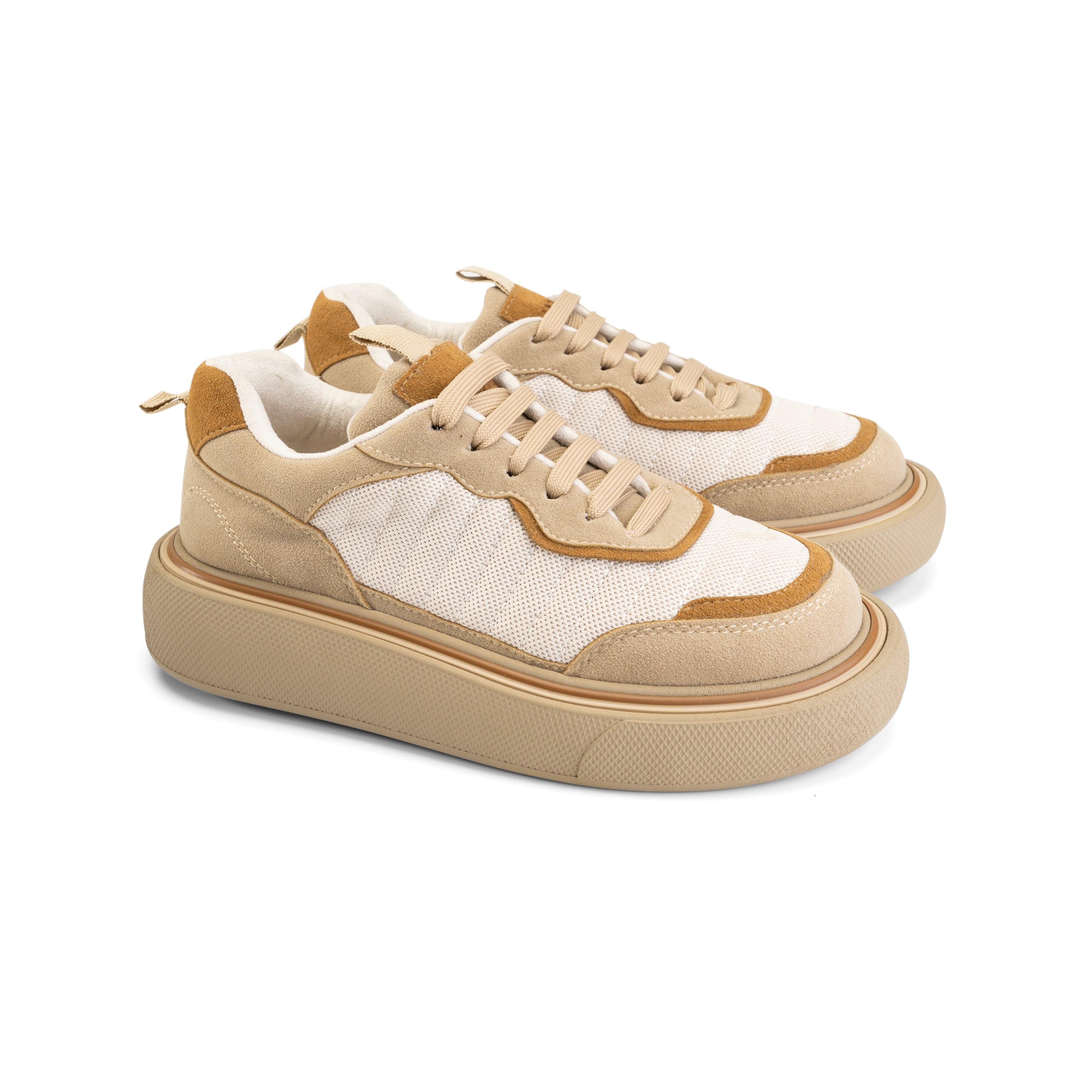 Aseada Walk Flat Sneaker - Sandy Beige