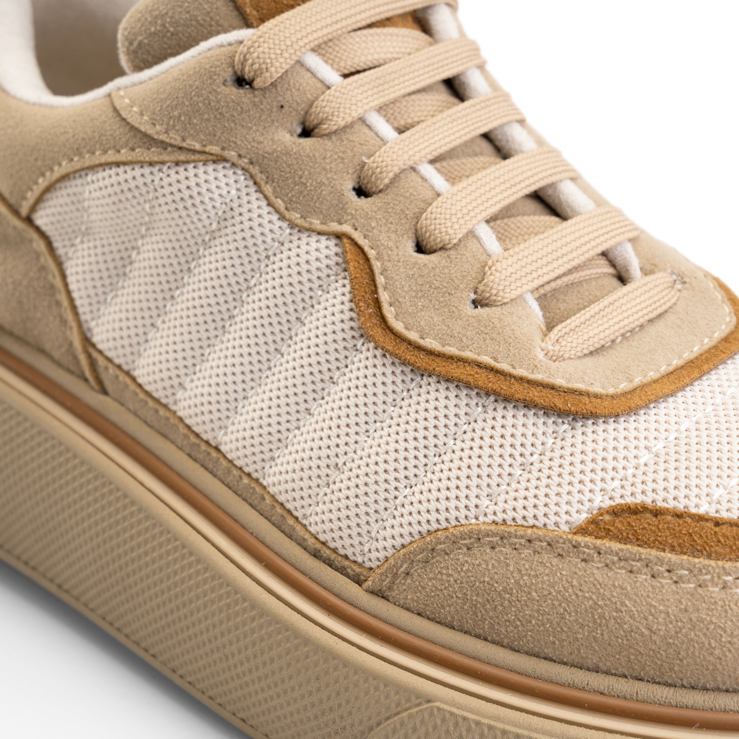 Aseada Walk Flat Sneaker - Sandy Beige