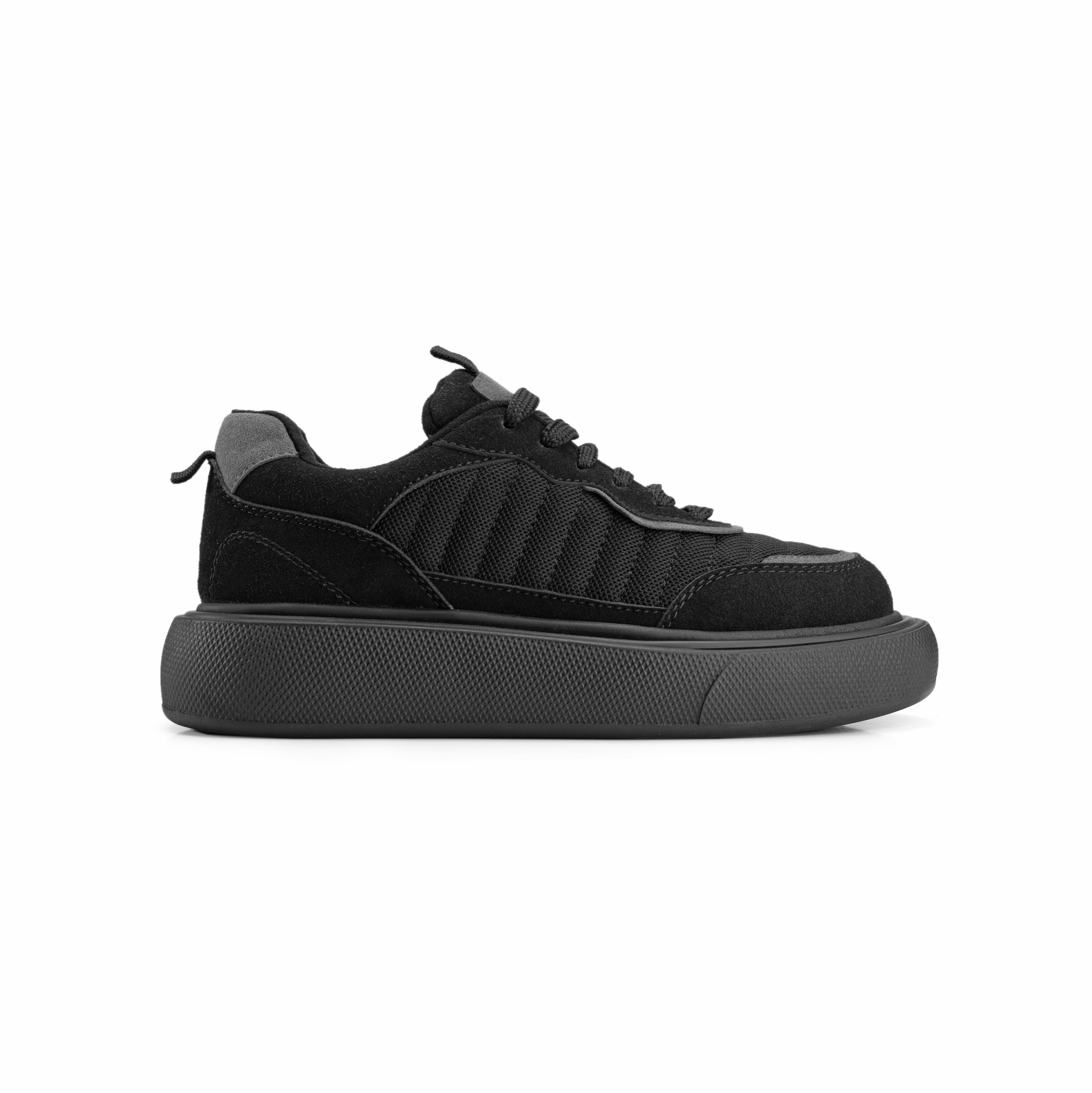 Aseada Walk Flat Sneaker - Midnight Black