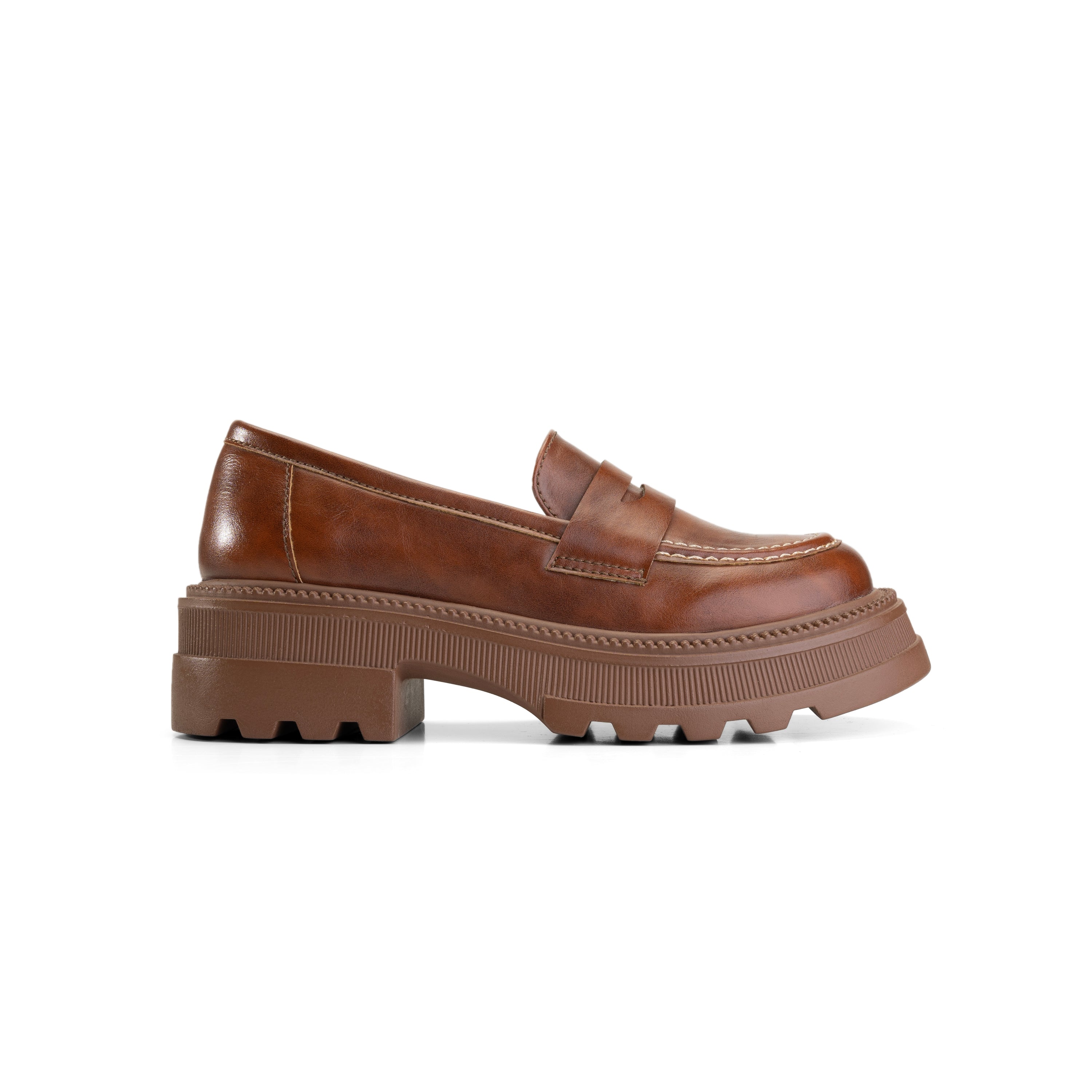 Trailblazer Chunky Loafers - Desert Camel