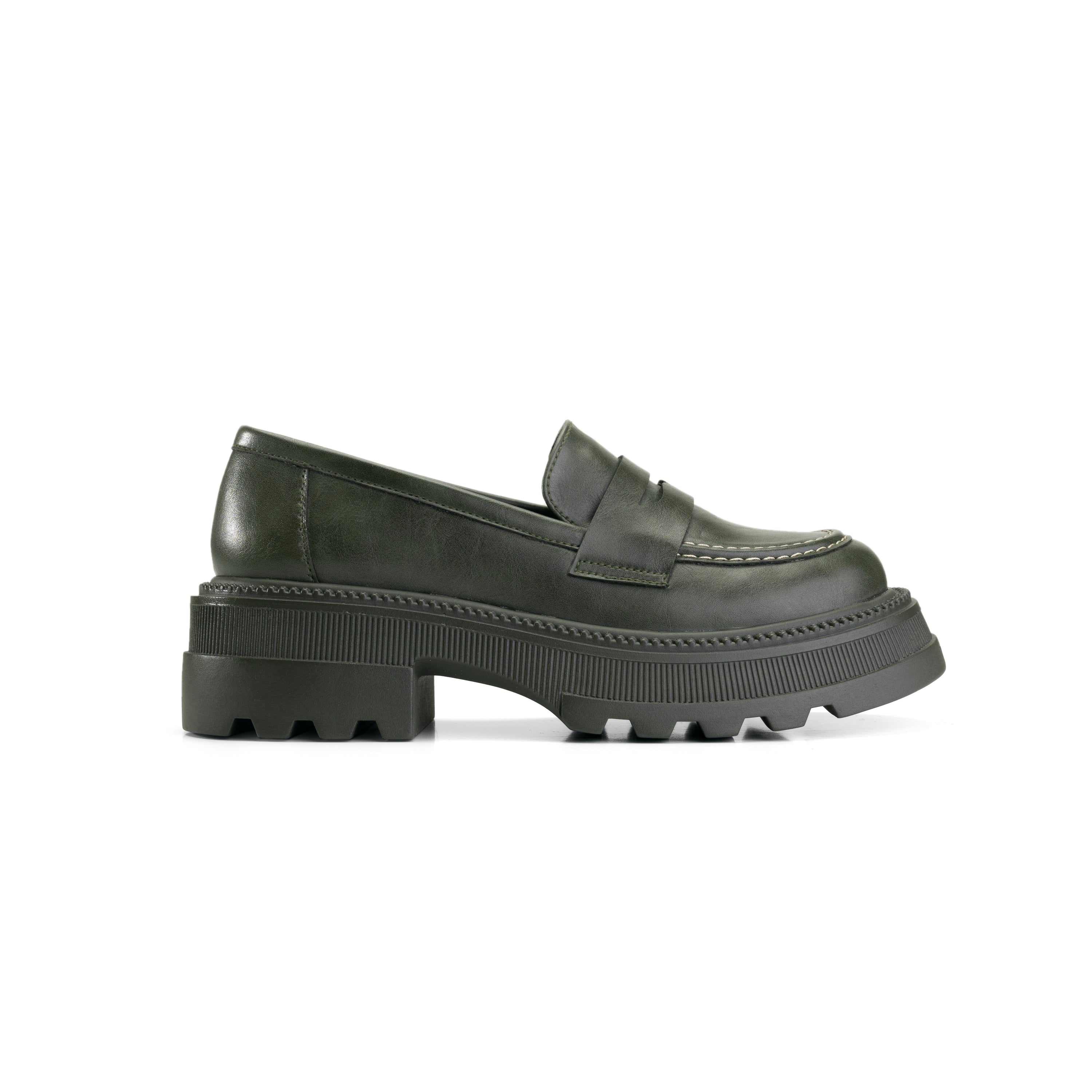 Trailblazer Chunky Loafers - Lush Green