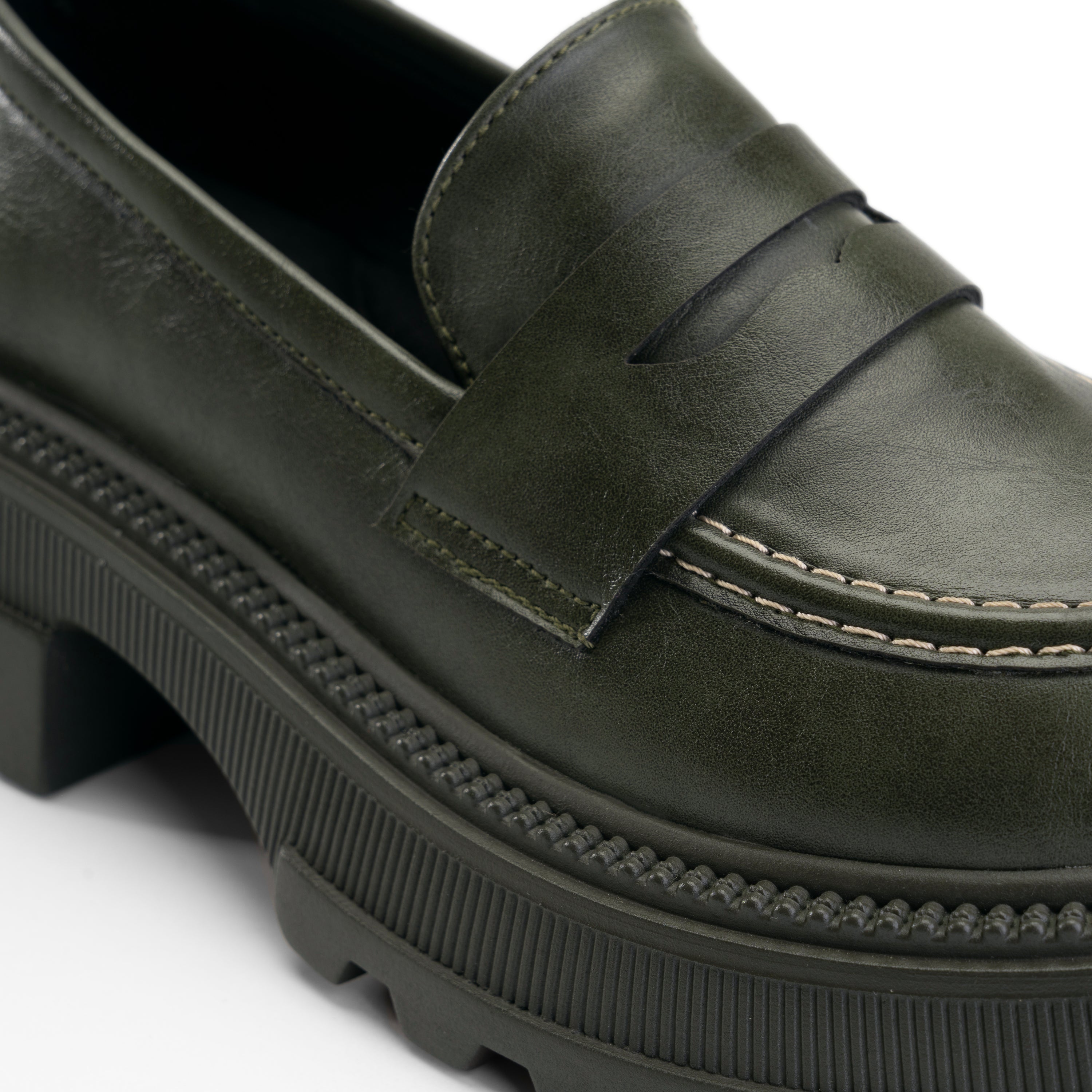 Trailblazer Chunky Loafers - Lush Green