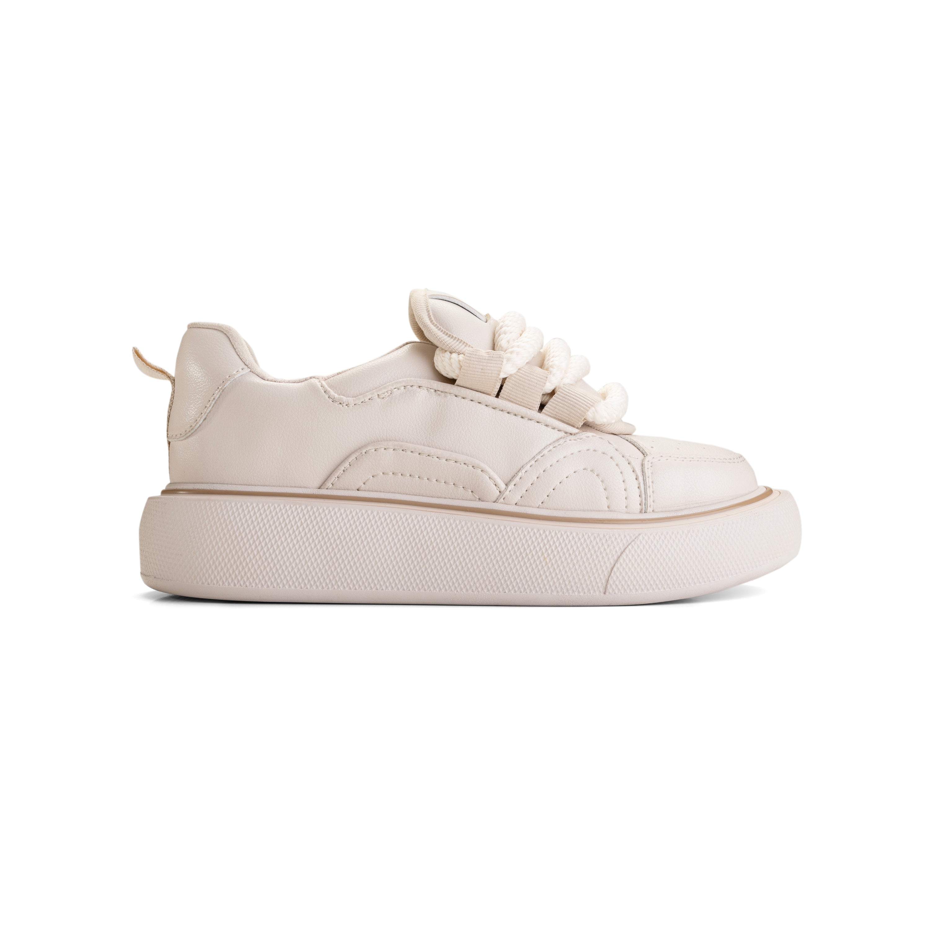 Super Laces Slip On Sneakers - Sandy Beige