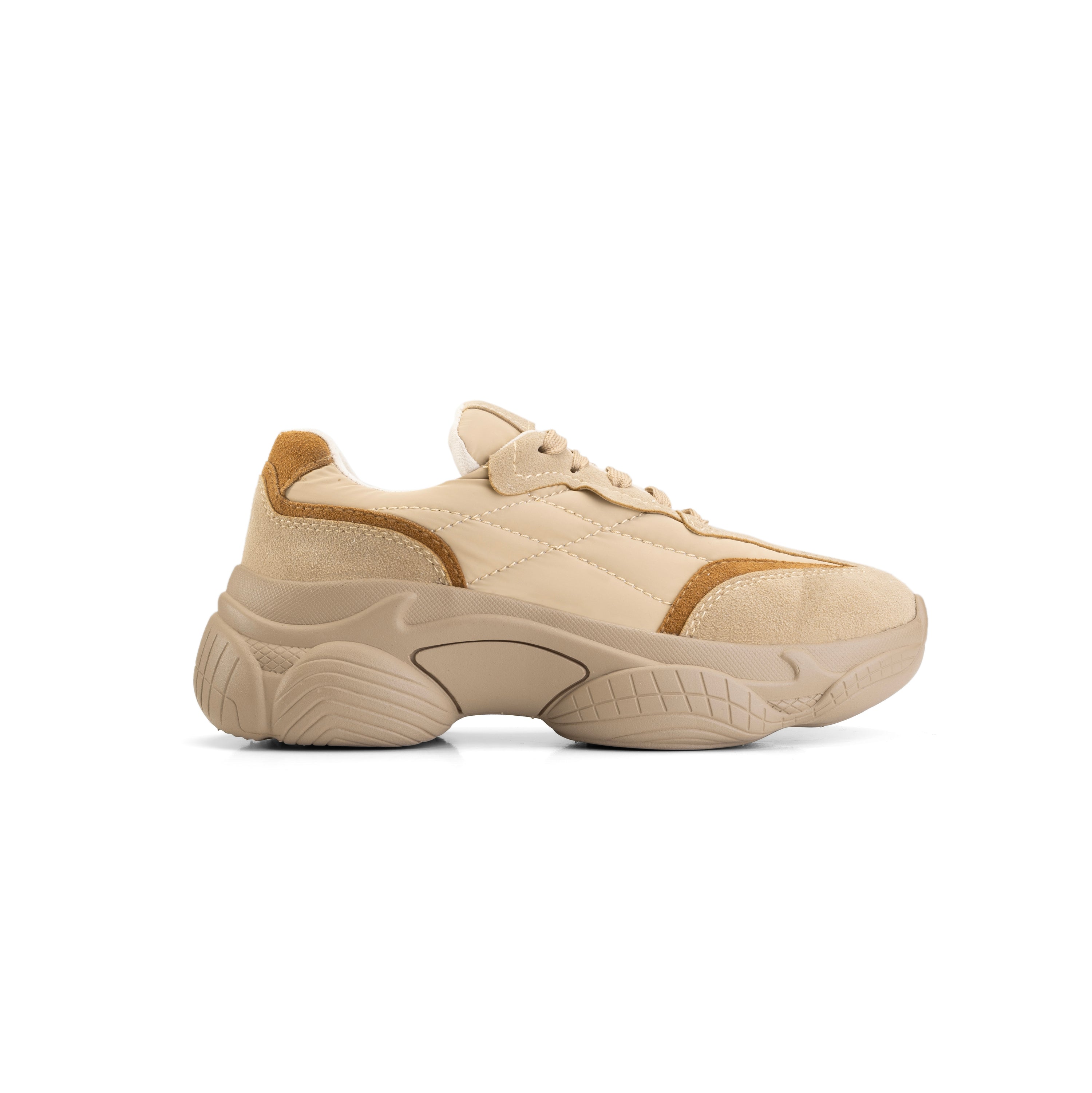 Fornida Comfy Chunky Sneakers - Sandy Beige