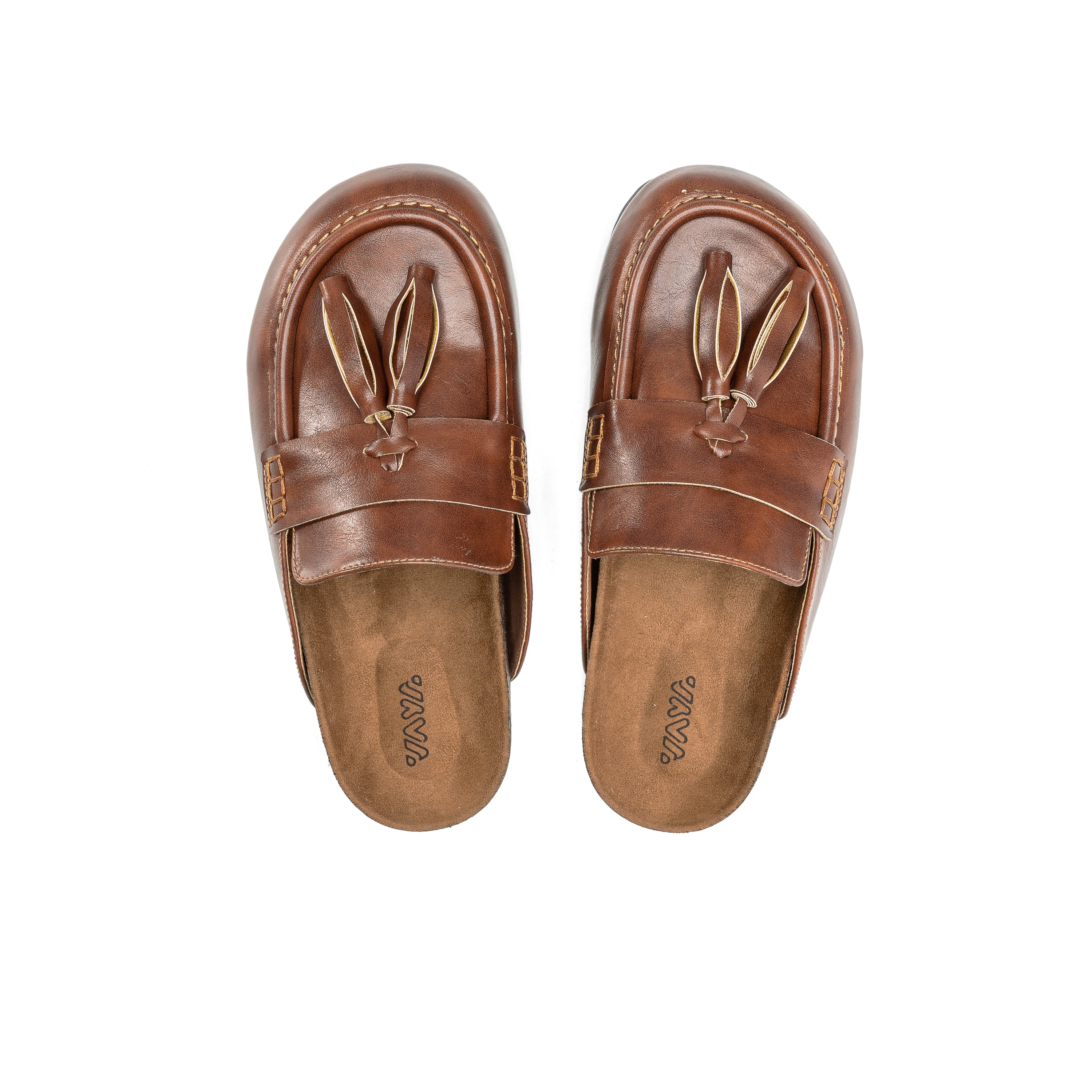 Stunning Clogs - Classic Leather Camel