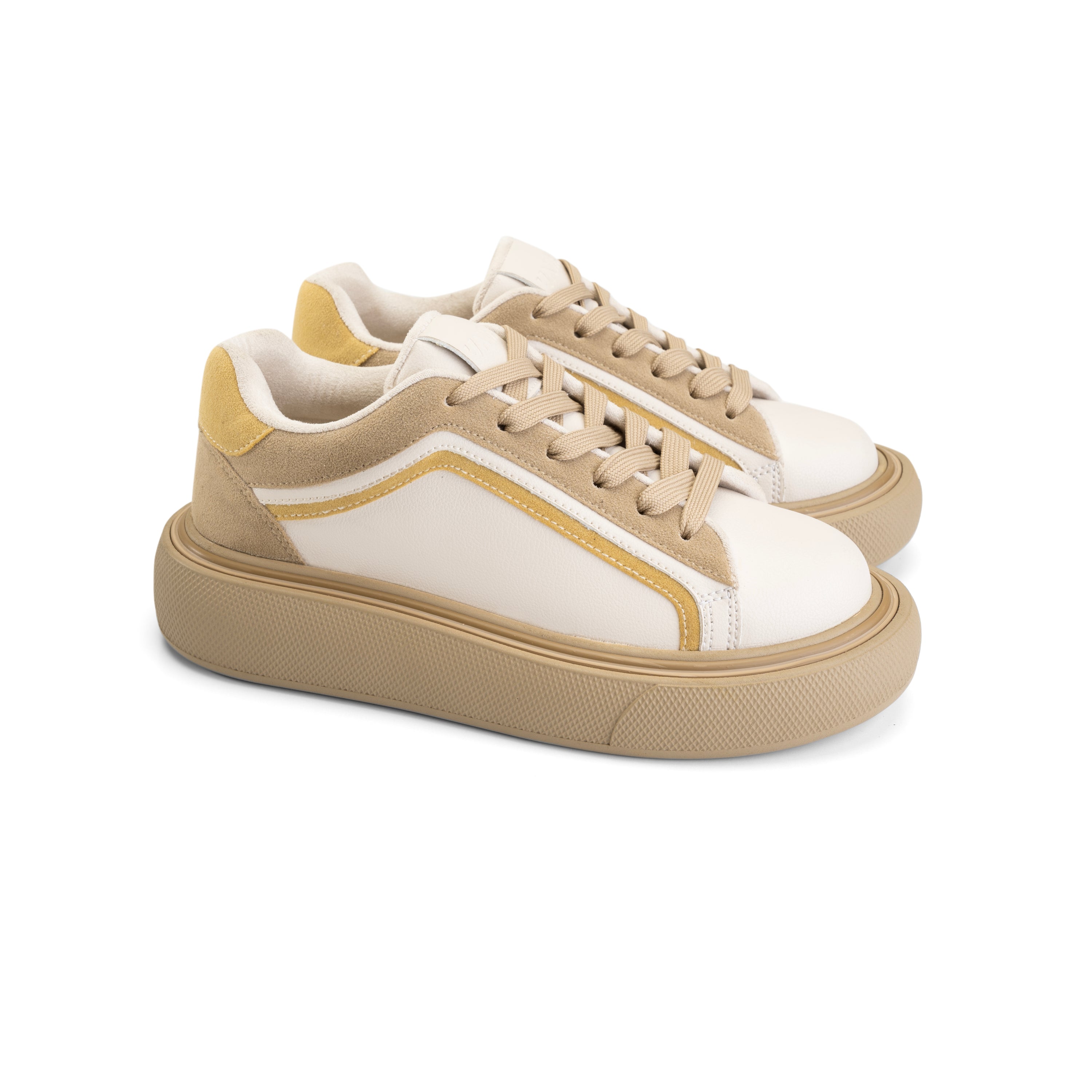 Cosmopolitan Chic Sneaker - Neutral Beige