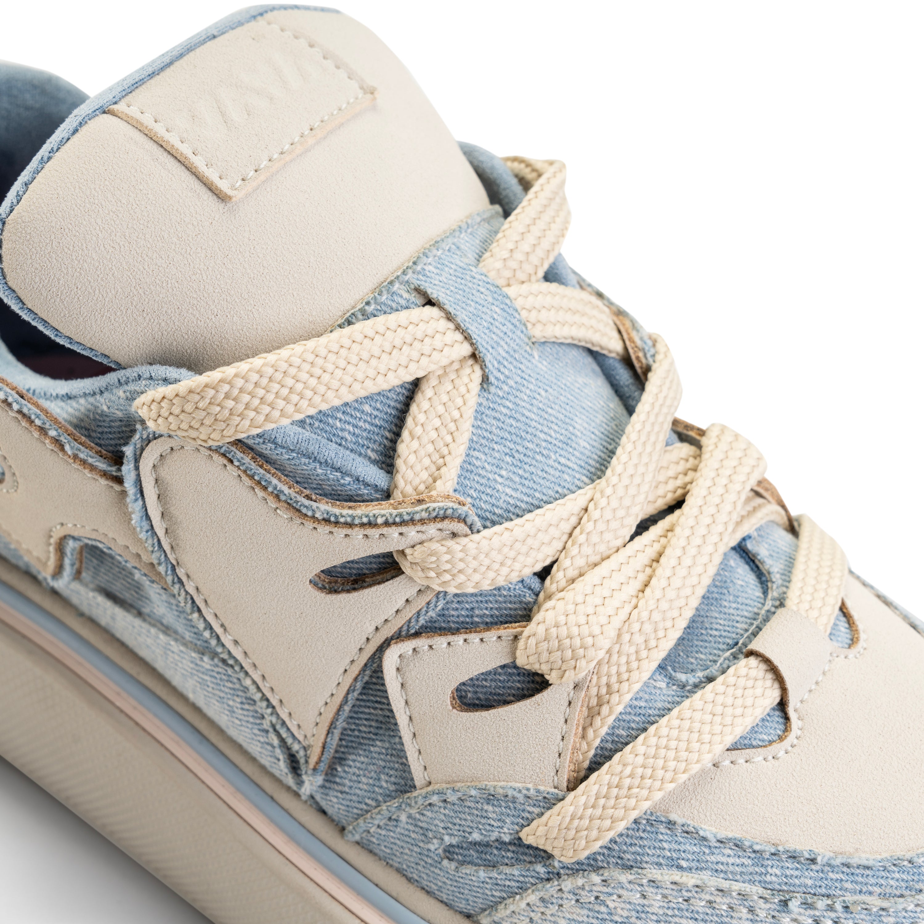 Fashionista Edge Sneaker - Baby Blue Charm