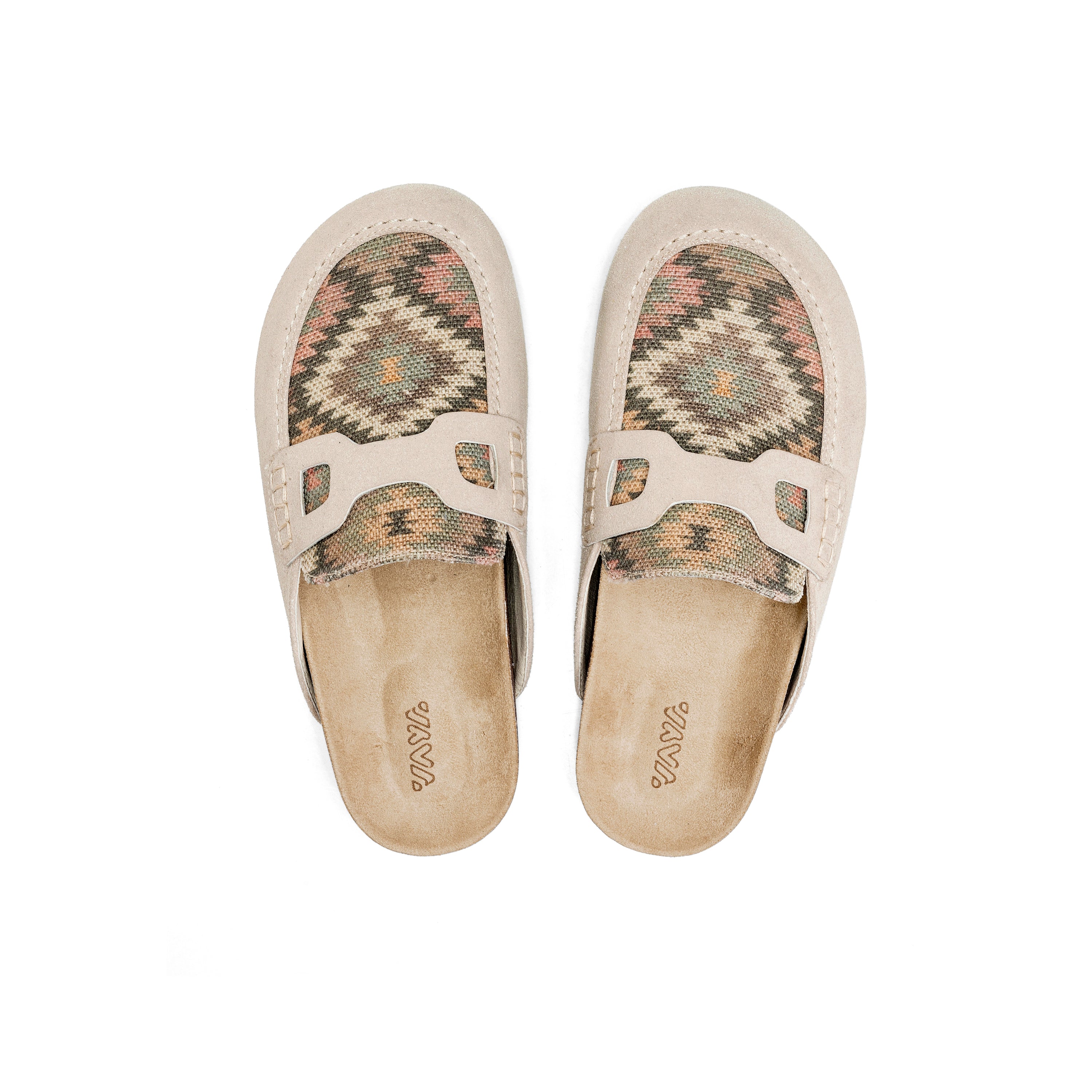 Boho Chic Clogs – Rustic Comfort with Tribal Charm