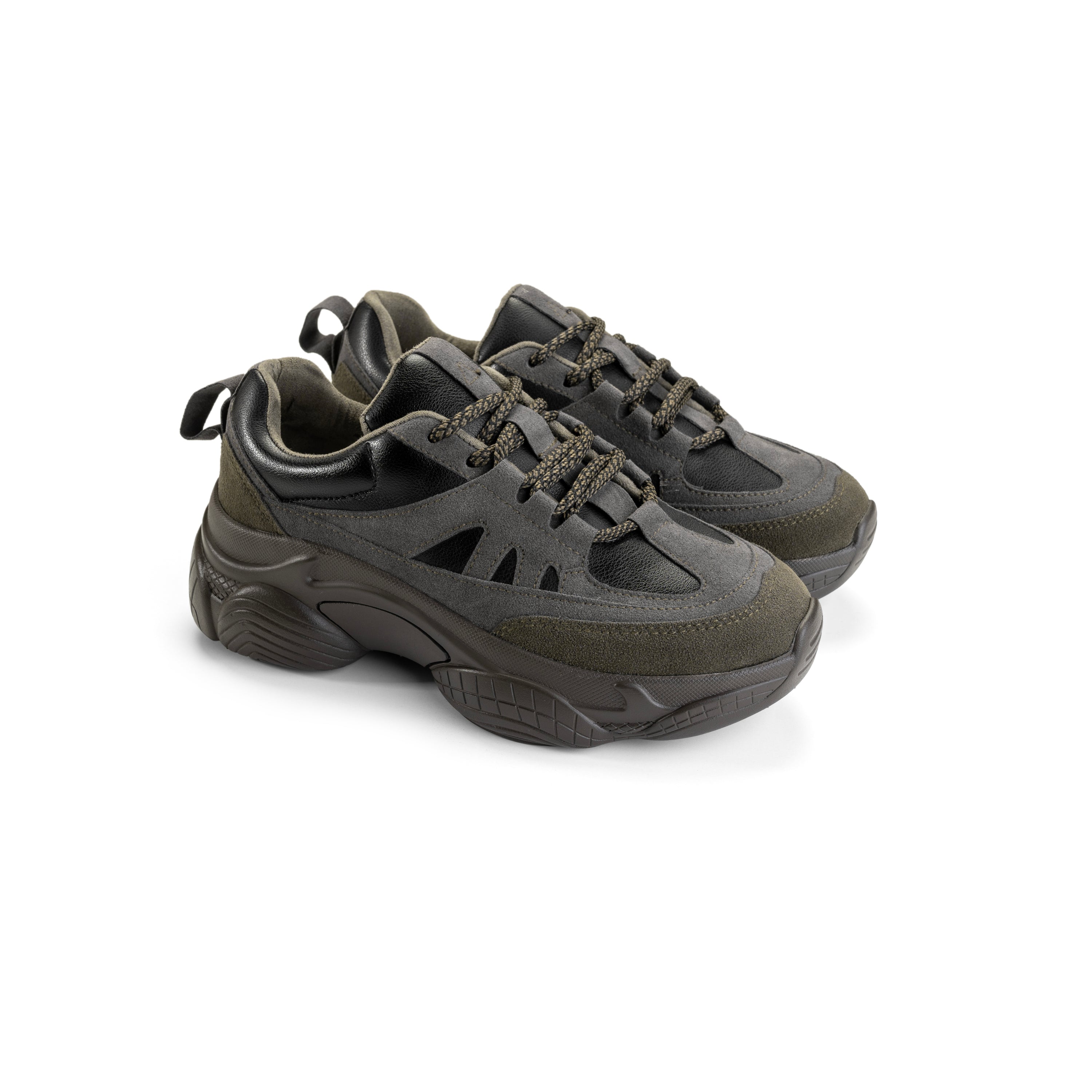 Malla Chunky Sneakers - Forest Green