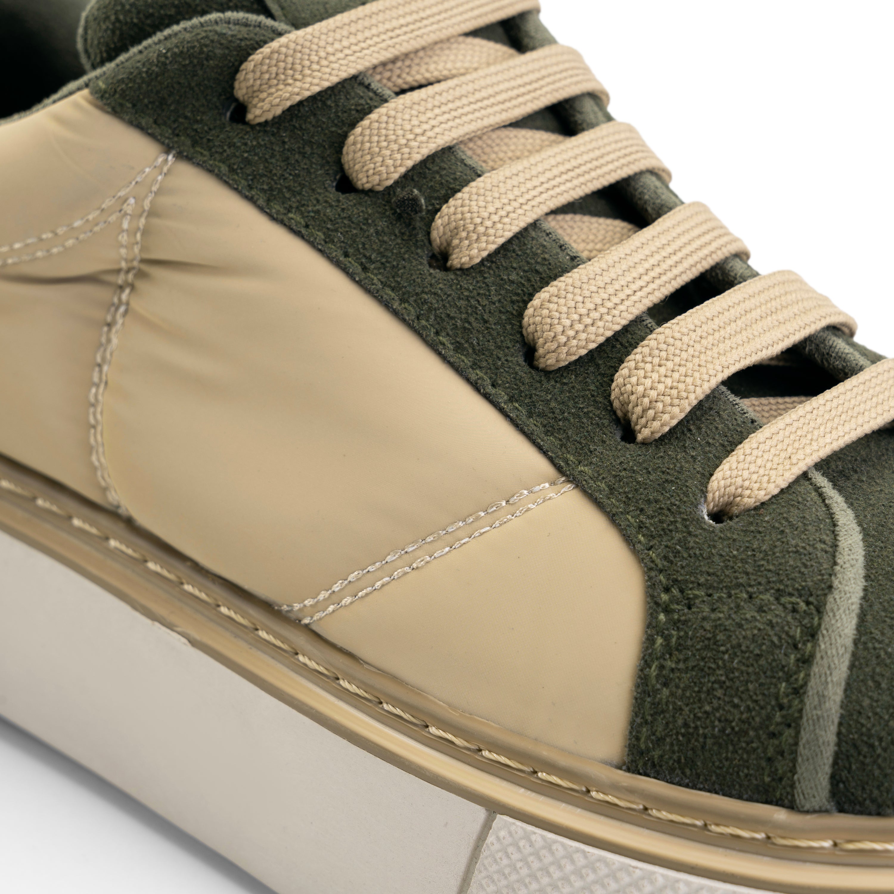 Tensa Style Flat Sneaker - Forest Green