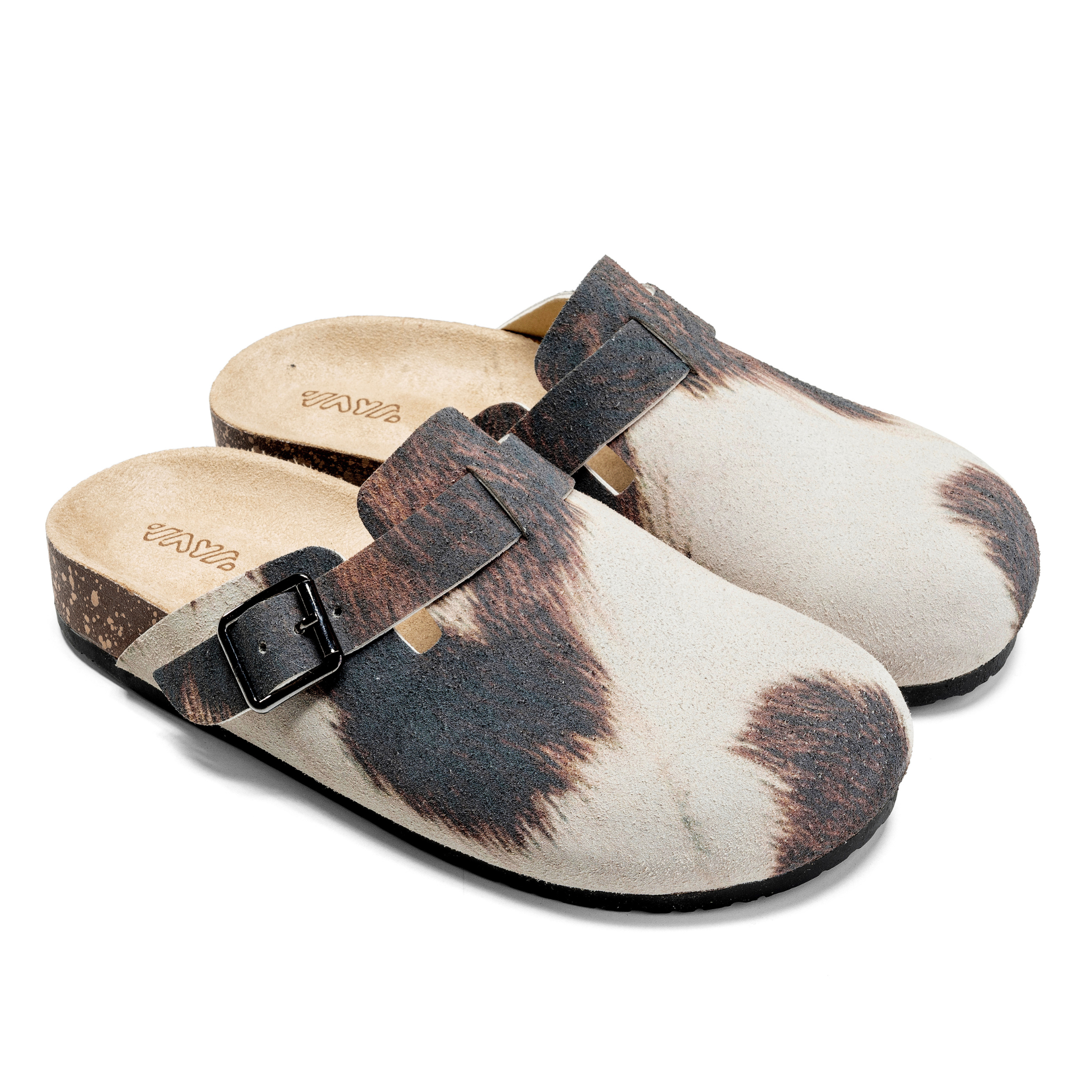 Rustic Cowhide Clogs – Embrace the Wild West