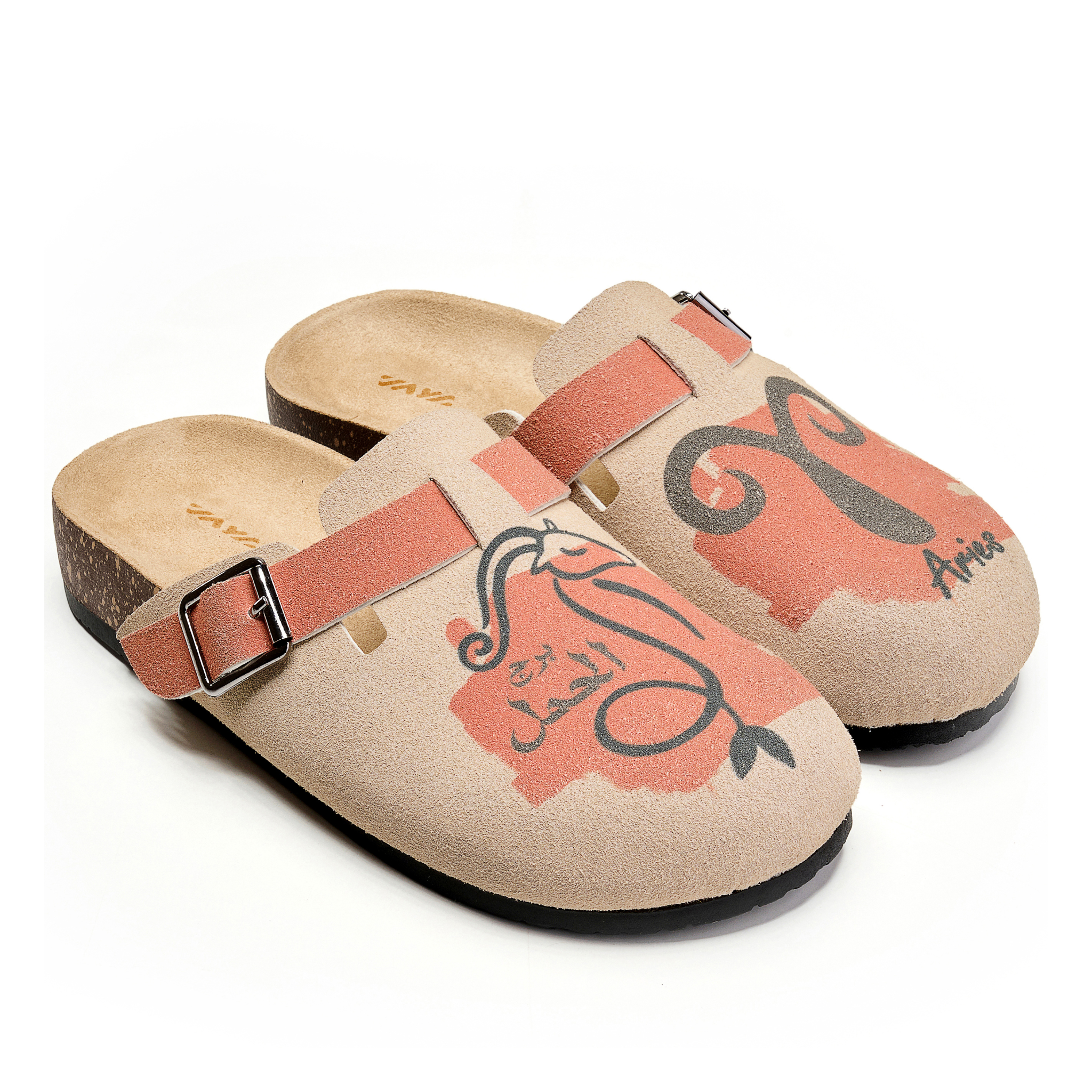 Aries Zodiac Clog Sandals – Personalized Comfort with a Celestial Touch