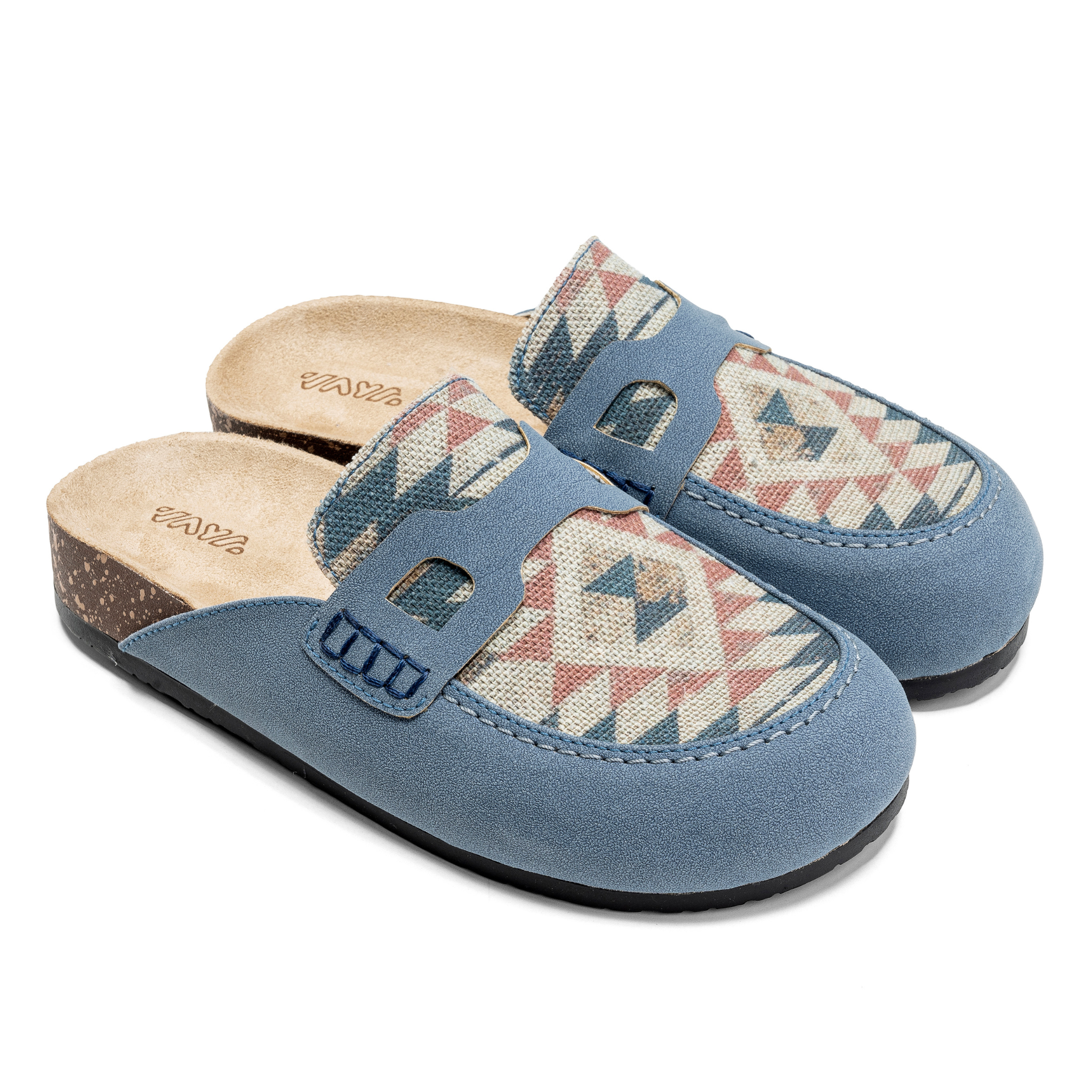 Aztec Comfort Clogs – Cozy Boho Style